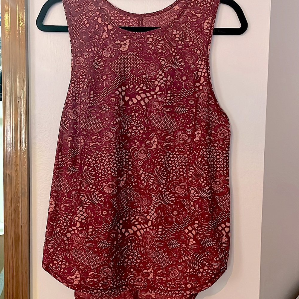 Lululemon Sculpt Tank-Lace Rosewood